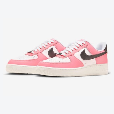 Nike Air Force 1 Low "Pink Foam" FQ6850-621 - Vibrant Pink with Classic Black Details | Perfect Blend of Style and Comfort