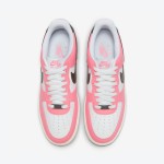 Nike Air Force 1 Low "Pink Foam" FQ6850-621 - Pink Leather with Black Swoosh