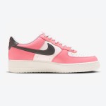 Nike Air Force 1 Low "Pink Foam" FQ6850-621 - Pink Leather with Black Swoosh