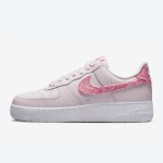 Nike Air Force 1 Low "Pink Paisley" FD1448-664 - Soft Pink Leather with Paisley Swoosh