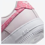 Nike Air Force 1 Low "Pink Paisley" FD1448-664 - Soft Pink Leather with Paisley Swoosh