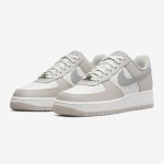 Nike Air Force 1 Low "Reflective Swooshes" DR7857-101 - Off-White Leather with Reflective Swooshes