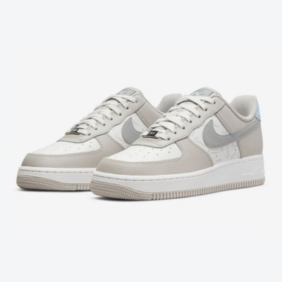 Nike Air Force 1 Low "Reflective Swooshes" DR7857-101 - Off-White with Reflective Details | A Blend of Classic and Modern Streetwear