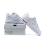 Nike Air Force 1 Low "Rose" CU6312-100 - White Leather with Rose Embroidery