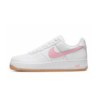 Nike Air Force 1 Low "Since 82" DM0576-101 - Classic White with Soft Pink Accents | Elegant and Minimalist Street Style