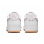 Nike Air Force 1 Low "Since 82" DM0576-101 - White Leather with Pink Swoosh and Gum Outsole