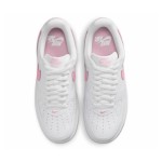 Nike Air Force 1 Low "Since 82" DM0576-101 - White Leather with Pink Swoosh and Gum Outsole