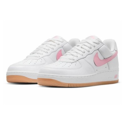 Nike Air Force 1 Low "Since 82" DM0576-101 - Classic White with Soft Pink Accents | Elegant and Minimalist Street Style