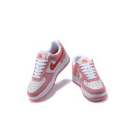 Nike Air Force 1 Low "Valentine’s Day" DD3384-600 - Romantic Pink Sneakers with Red Swoosh & Heart Details