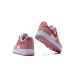 Nike Air Force 1 Low "Valentine’s Day" DD3384-600 - Pink Sneakers with Red Swoosh & Heart Details