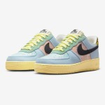 Nike Air Force 1 Low WMNS "Celestine Blue" FJ4591-441 - Patchwork Sneakers with Leopard Print and Floral Accents