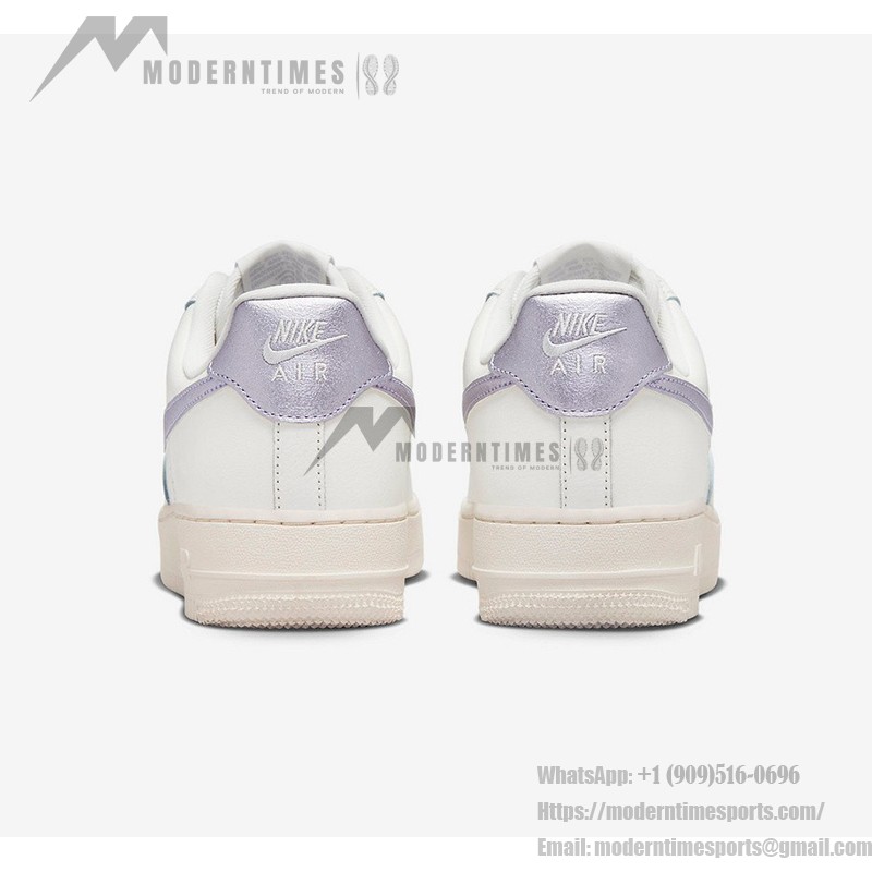 Nike Air Force 1 Low WMNS "Oxygen Purple" DV7470-100 - Minimalist White and Lavender Sneakers for Women