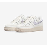 Nike Air Force 1 Low WMNS "Oxygen Purple" DV7470-100 - Minimalist White and Lavender Sneakers for Women