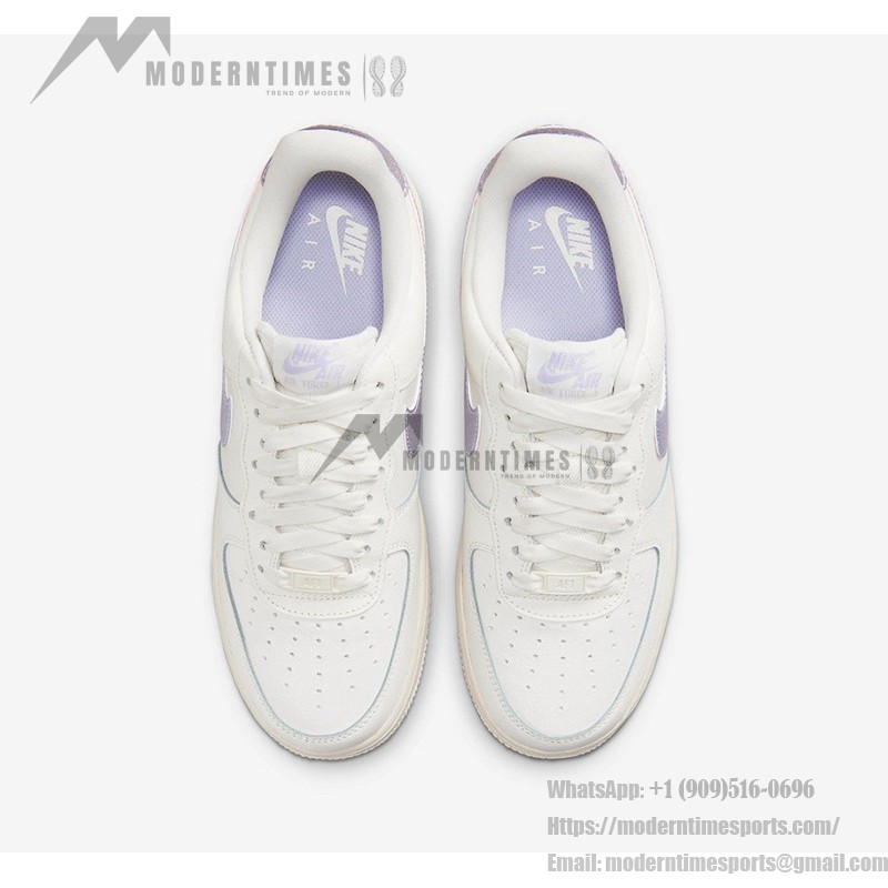 Nike Air Force 1 Low WMNS "Oxygen Purple" DV7470-100 - Minimalist White and Lavender Sneakers for Women