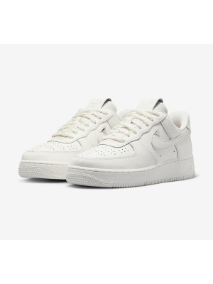 Nike Air Force 1 Low WMNS "Sail" FJ4559-133 - 우아한 단색 화이트 여성용 스니커즈