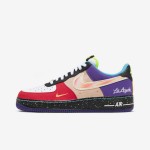 Nike Air Force 1 Low "What The LA" CT1117-100 - Mehrfarbige Sneaker inspiriert von der Kultur von Los Angeles