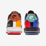 Nike Air Force 1 Low "What The NYC" CT3610-100 - Multicolor Patchwork Sneakers