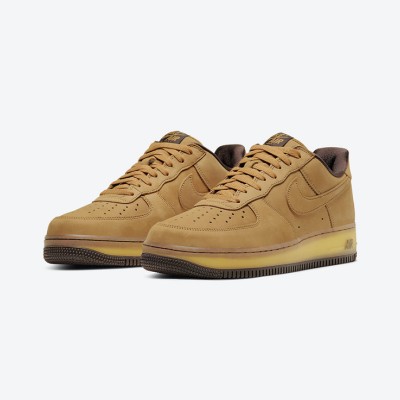 Nike Air Force 1 Low "Wheat Mocha" DC7504-700 Premium Nubuck Sneakers | Iconic Style & Comfort