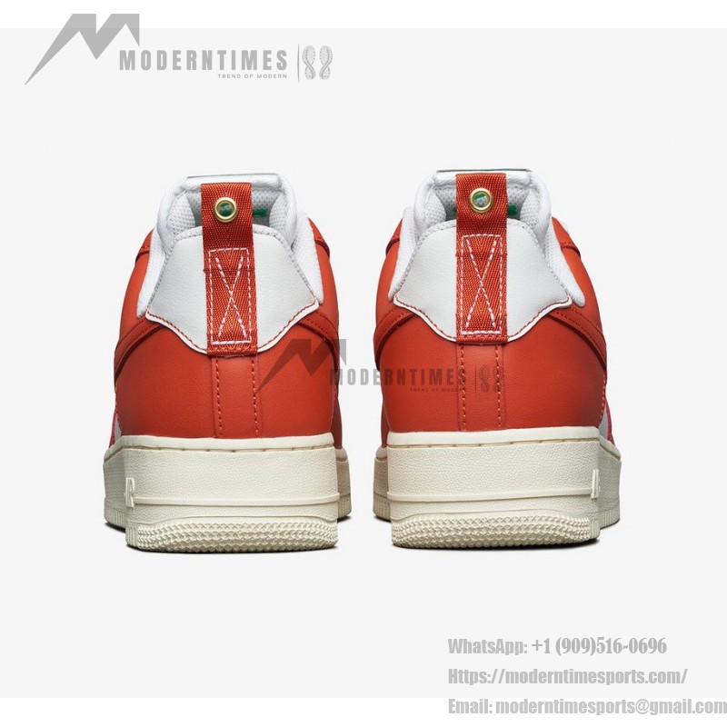 Nike Air Force 1 '07 "Pojangmacha" DX3141-861 - Orange and White Sneakers Inspired by Street Food Culture