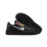 Nike Air Force 1 React "Black Multi-Color" CN9838-001 Black Sneakers with Multi-Color Details