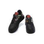 Nike Air Force 1 React "Black Multi-Color" CN9838-001 Black Sneakers with Multi-Color Details