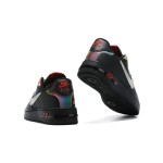 Nike Air Force 1 React "Black Multi-Color" CN9838-001 Black Sneakers with Multi-Color Details