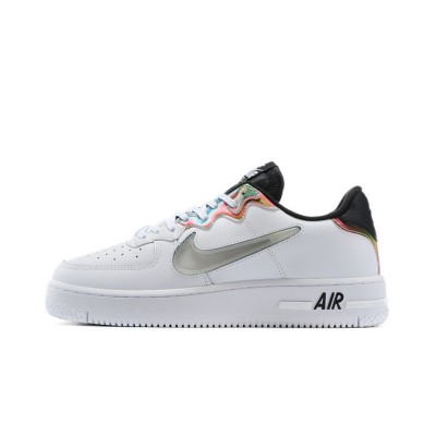 Nike Air Force 1 React "White Multi-Color" CN9838-100 Stylish Sneakers | Bold & Comfortable