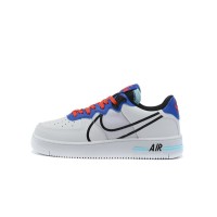 Nike Air Force 1 React "White/Blue/Red" CT1020-102 Stylish Sneakers | Bold Design & Comfort