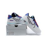 Nike Air Force 1 React "White/Blue/Red" CT1020-102 White Sneakers with Blue, Red, and Black Details