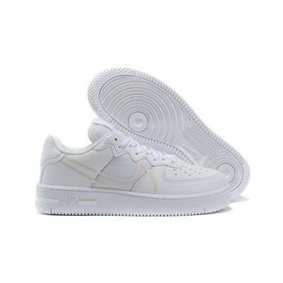 Nike Air Force 1 React "Triple White" CT1020-101 Klassische Weiße Sneaker | Komfort und Minimalismus