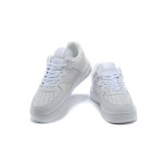 Nike Air Force 1 React "Triple White" CT1020-101 All-White Leather and Mesh Sneakers