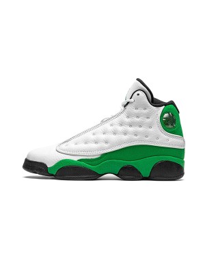 Air Jordan 13 レトロ DB6537-113 - 「ラッキーグリーン」ホワイト・グリーン・ブラックのバスケットボールスニーカー