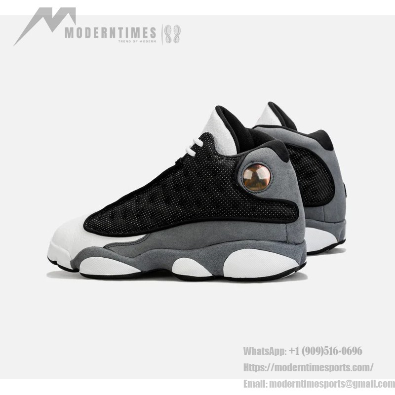 Air Jordan 13 Retro "Black Flint" 414575-060 - Black and Grey Sneakers