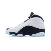 Air Jordan 13 Retro "Obsidian" 414571-144 - Elegant White and Blue Sneakers for Classic Style