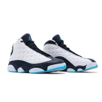 Air Jordan 13 Retro "Obsidian" 414571-144 - Elegant White and Blue Sneakers for Classic Style