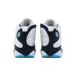 Air Jordan 13 Retro "Obsidian" 414571-144 - White and Blue Sneakers