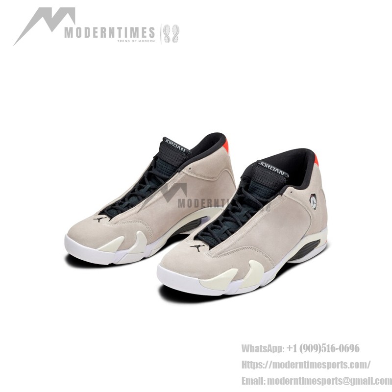 Air Jordan 14 "Light Bone" 487471-021 | High-Top Basketball Sneakers für Herren und Damen