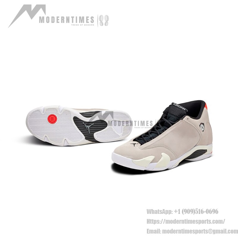 Air Jordan 14 "Light Bone" 487471-021 | High-Top Basketball Sneakers für Herren und Damen