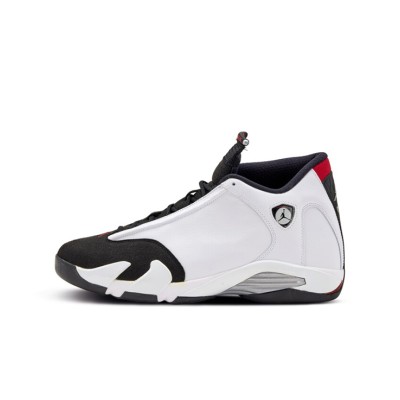 Air Jordan 14 "Schwarz/Weiß/Rot" 487471-102 | Herren/Damen High-Top Basketball Sneakers | Bequem & Stilvoll, Limitierte Auflage