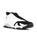 Air Jordan 14 "Black/White/Red" 487471-102 | High-Top Basketball Sneakers for Men and Women