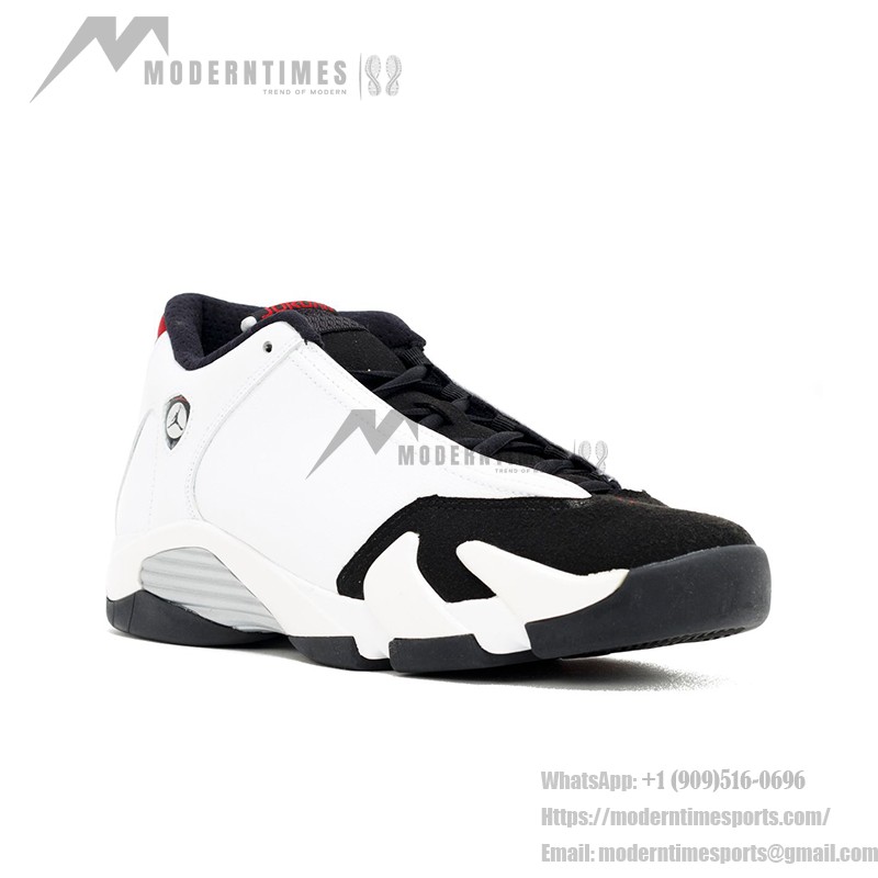 Air Jordan 14 "Black/White/Red" 487471-102 | High-Top Basketball Sneakers for Men and Women