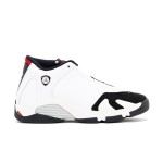 Air Jordan 14 "Black/White/Red" 487471-102 | High-Top Basketball Sneakers for Men and Women