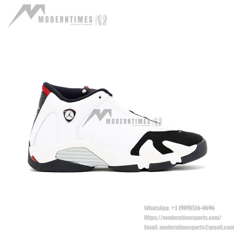 Air Jordan 14 "Black/White/Red" 487471-102 | High-Top Basketball Sneakers for Men and Women