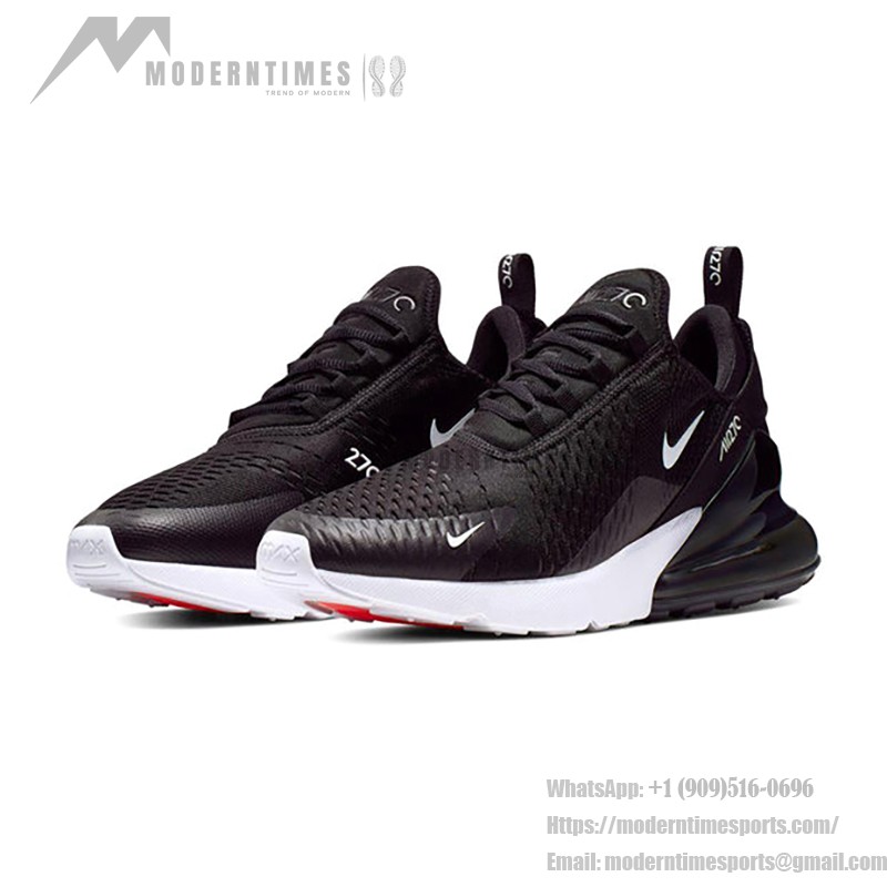 Nike Air Max 270 Black White Sneakers - Classic Style with Air Max Cushioning