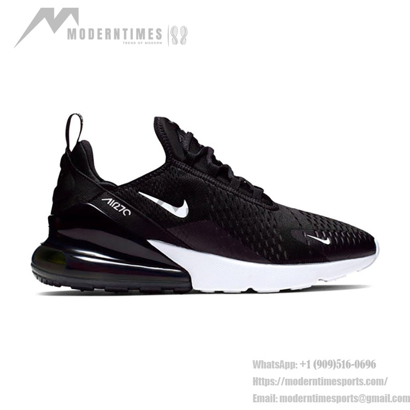 Nike Air Max 270 Black White Sneakers - Classic Style with Air Max Cushioning