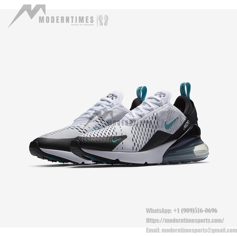 Nike Air Max 270 Dusty Cactus Sneakers - White, Black, and Dusty Cactus Accents