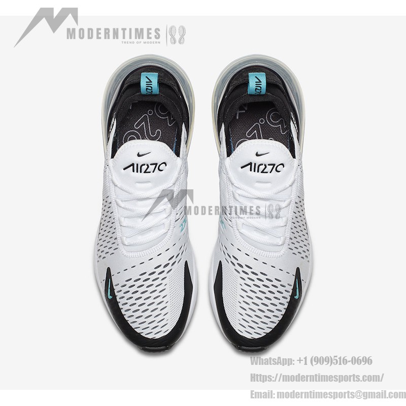 Nike Air Max 270 Dusty Cactus Sneakers - White, Black, and Dusty Cactus Accents