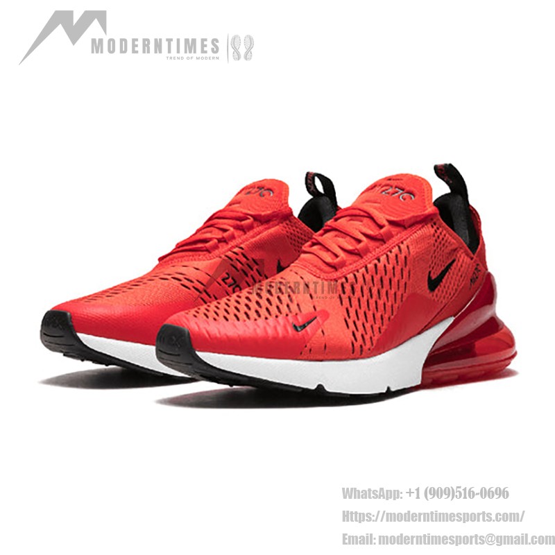 Nike Air Max 270 Habanero Red Sneakers - Bold and Comfortable Design