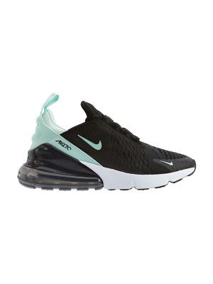 Nike Air Max 270 Igloo AH6789-008 - Sleek Black and Mint Green with Iconic Air Max Cushioning