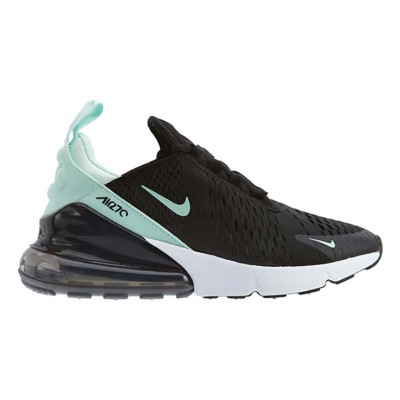 Nike Air Max 270 Igloo AH6789-008 - Sleek Black and Mint Green with Iconic Air Max Cushioning